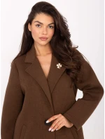 IT PL FL8153.60 hnedý kabát IT PL FL8153.60 hnedý kabát