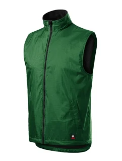 Teplá vesta unisex fľaša zelená