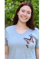 Dámske pyžamo šortky Motýle