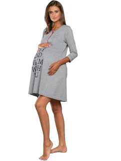 Nočná košeľa Balsam grey - ITALIAN FASHION