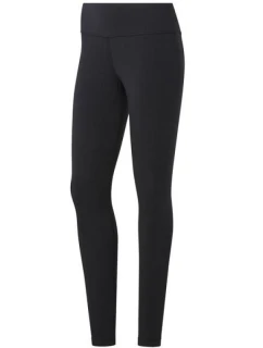 Dámske legíny s vysokým pásom Reebok TE COTTON LEGGING Black (FK6664)