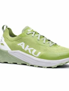 Aku pánske outdoorové trekingové topánky Aira pohodlné turistické zelené sivé