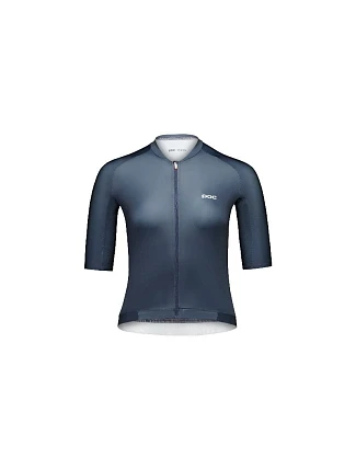 Cyklistické tričko POC W's Pristine Jersey, tmavomodré