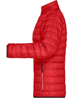 Daiber JN 1139 Dámska péřová bunda 02.1139 červená/strieborná Daiber JN 1139 Dámska péřová bunda 02.1139 červená/strieborná