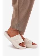 Piankowe Klapki Damskie LEE MAYA SLIDER WOMEN LOW 50251016 Beżowe