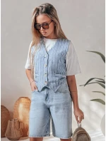 Dámske džínsové šortky JEANZDAY blue FashionStreet SY0480