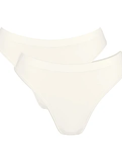 Dámske nohavičky GO Sense High leg 2P - WHITE - biela 00GZ - SLOGGI