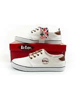 Lee Cooper Pánske športové topánky Tréneri Módne biele pohodlné