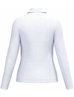 Kariban K 244 Dámske polo tričko s dlhým rukávom z piké 20.K244 biele