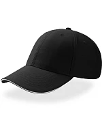 Atlantis Headwear Sport Sandwich 6-panelová bejzbalová čiapka „Sport Sandwich“ 33.0504 čierna/biela Atlantis Headwear Sport Sandwich 6-panelová bejzbalová čiapka „Sport Sandwich“ 33.0504 čierna/biela