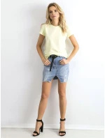 Tričko RV TS 4623.93 svetlo žltá