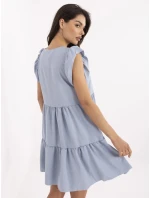 WN SK 704 šaty.83 svetlo modrá