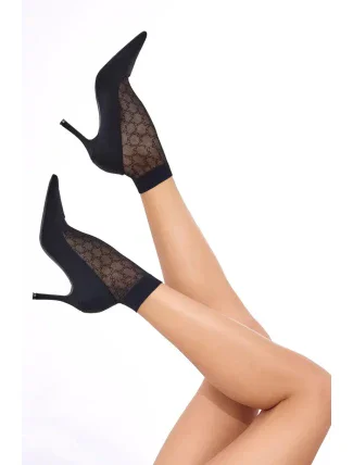 DÁMSKE KOCKOVANÉ PONOŽKY 12508