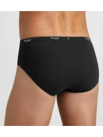 Pánske slipy men Basic Midi čierne - Sloggi