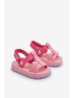 Dziecięce Pachnące Sandałki Na Rzep ZAXY LL385027 Różowe