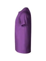 Tričko s farbou unisex fialové