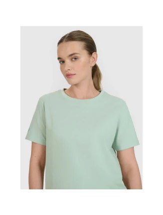 Dámske tričko oversize s potlačou 4F 4FWSS25TTSHF2238-47S