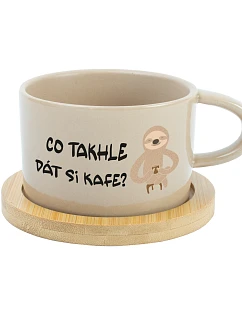 ČO DAROVAŤ VAŠEJ KAVÁRNI? - šálka na krémové makrónky 200 ml