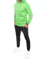FashionStreet pánska zeleno-čierna tepláková súprava AX0646