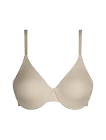 Dámska podprsenka s kosticami DIM INVISIBLE UNDERWIRE FULL CUP BRA - DIM - nude
