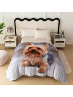 Bavlnená deka Cotton World Touch Animal, Motor 160x200