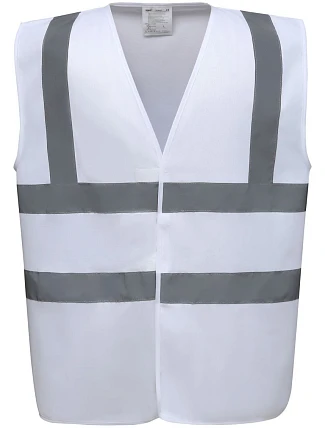 Bezpečnostná vesta Yoko HVW 100 Hi-Vis 79.W100, biela