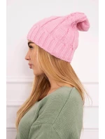 Fleecová čiapka Iwona K221 pink Fleecová čiapka Iwona K221 pink