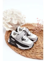 Sneakersy Dziecięce Na Rzep Szare Krissandra