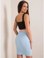 Sukňa RV SD 4271.29P svetlo modrá