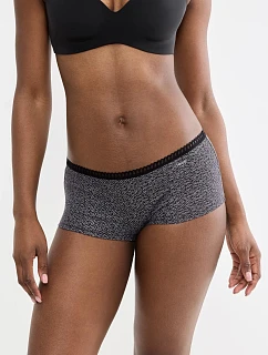 Nohavičky, 3 ks, GO Crush Short C3P – Black Combination – SLOGGI