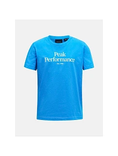 Tričko PEAK PERFORMANCE Original T-Shirt Junior, modré
