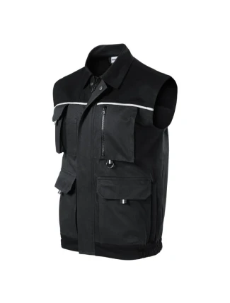 Rimeck Woody M pánska vesta MLI-W5294 ebony grey