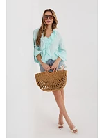 Košeľa s dlhým rukávom model 225517 Taliansko Moda Košeľa s dlhým rukávom model 225517 Taliansko Moda