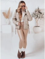 FashionStreet béžová dámska bunda TY4238