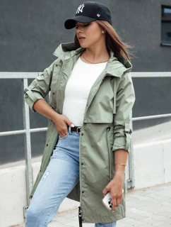 Dámska prechodná bunda SANXAY zelená FashionStreet TY4381