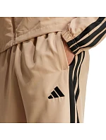 Pánske tepláky adidas Sportswear Basic 3-Stripes Woven Tracksuit Beige JX3149