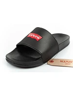 Levi's Dámske športové žabky Pohodlné módne čierne dámske topánky Levi's Dámske športové žabky Pohodlné módne čierne dámske topánky