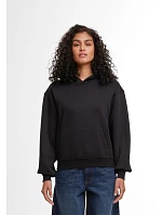Build your Brand BY 444 Dámska mikina s kapucňou v oversize strihu „Loose Fit“ 56.0444 šedá melírovaná