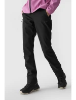 Spodnie trekkingowe Softshellowe Membrana 5000 Damskie 4F 4FWAW24TFTRF0784-20S Czarne