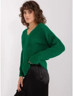 BA SW 8028 jumper.36P tmavo zelená