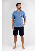 Regina 477 cr/r M-XL W25 pánske pyžamo