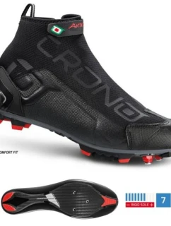 CRONO cestná obuv CW-1 17 black 43 nylon