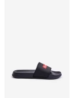 Klapki Męskie Z Logo Big Star OO174028 Czarne
