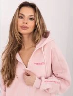 Blúzka D10600BI02863A1 svetlo ružová