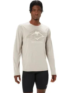 Asics Fujitrail Logo LS Top M 2011C987-250 pánske tričko