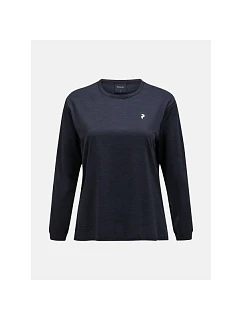Tričko PEAK PERFORMANCE Trail Longsleeve Women, čierne