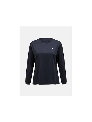 Tričko PEAK PERFORMANCE Trail Longsleeve Women, čierne Tričko PEAK PERFORMANCE Trail Longsleeve Women, čierne