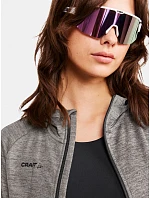 Craft Corporate ADV Unify Hoodie Jacket W Dámska bunda s kapucňou 81.9133 tmavošedá melírovaná