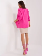 DHJ MA 7684 bunda.15P tmavo ružová