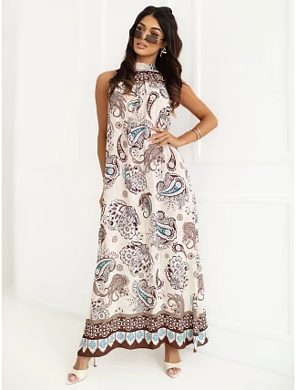 Šaty IR SK LD2571 2.02 hnedá